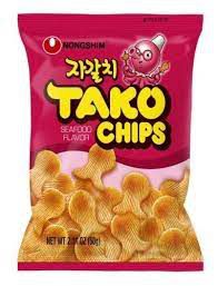 Чипсы Nongshim Осьминог Тако 60 г