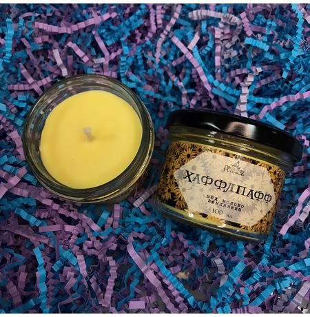 Свеча Гарри Поттер: Пуффендуй, ароматическая (Harry Potter)