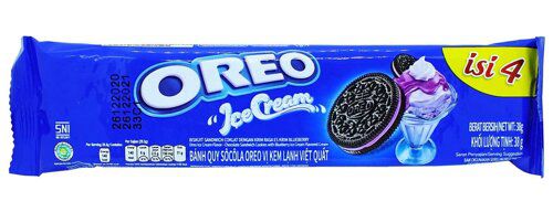 Печенье Орео Черничное мороженое (Oreo Ice Cream Blueberry)