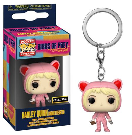 Брелок Funko Хищные птицы - Харли Квинн с разбитым сердцем (Harley Quinn - Broken Hearted) 4 cm