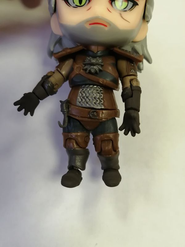 Фигурка Ведьмак 3 Дикая Охота - Геральт (The Witcher 3 Wild Hunt) Nendoroid копия УЦЕНКА изображение 2
