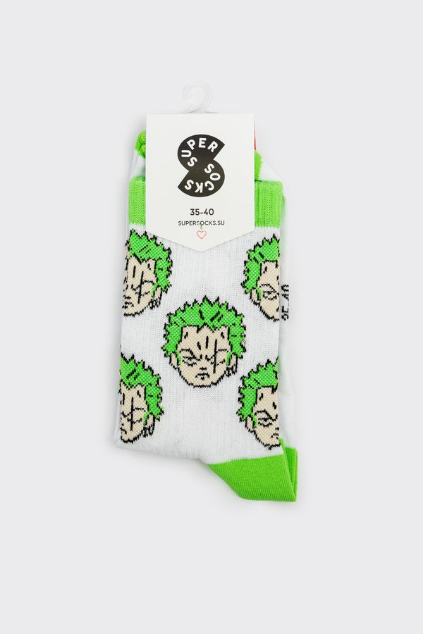 Носки SUPER SOCKS One Piece - Зоро (размер 35-40)