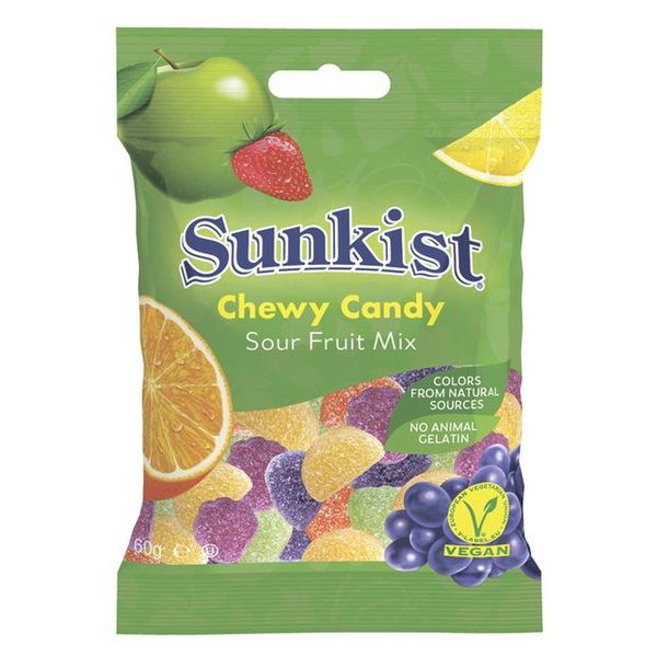 Мармелад Jelly Belly Sunkist - Кислые Фрукты 60г