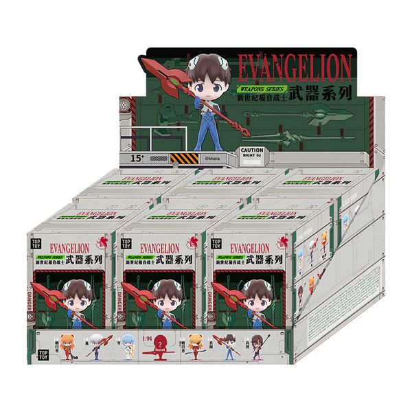 Случайная фигурка TOPTOY Neon Genesis Evangelion Weapon Series (Евангелион) Лицензия 10 см