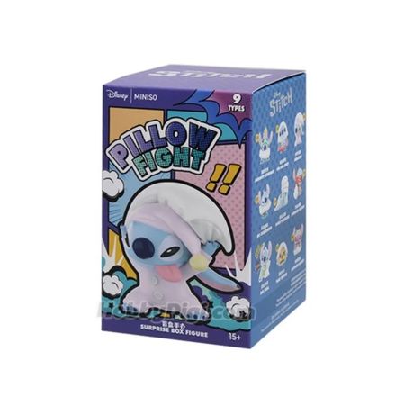 Случайная фигурка MINISO Stitch Pillow Fight (Лило и Стич) Лицензия 5-8 см изображение 2