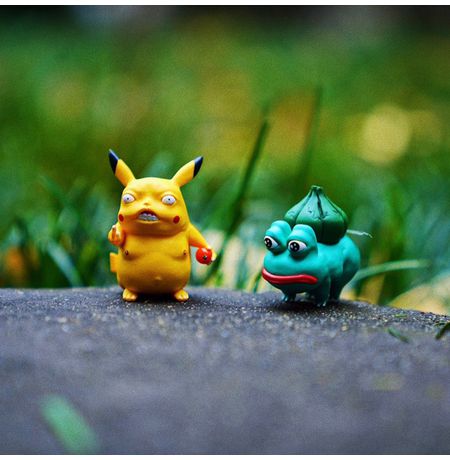 Фигурка Покемон-Пикачу с факом  (Pokemon-Pikachu) изображение 2