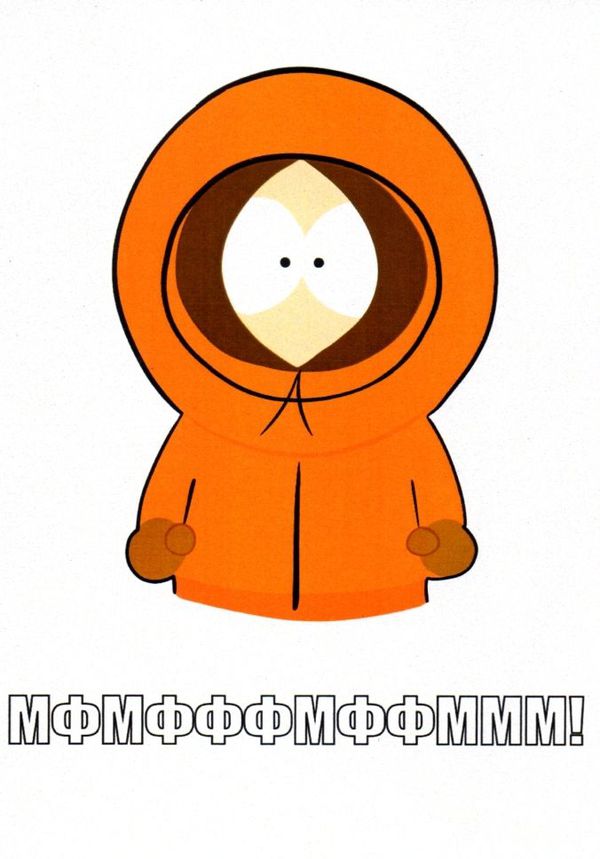 Открытка Южный Парк - Кенни (South Park - Kenny)
