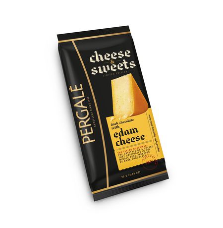 Шоколад Pergale С сыром Эдам, 93г
