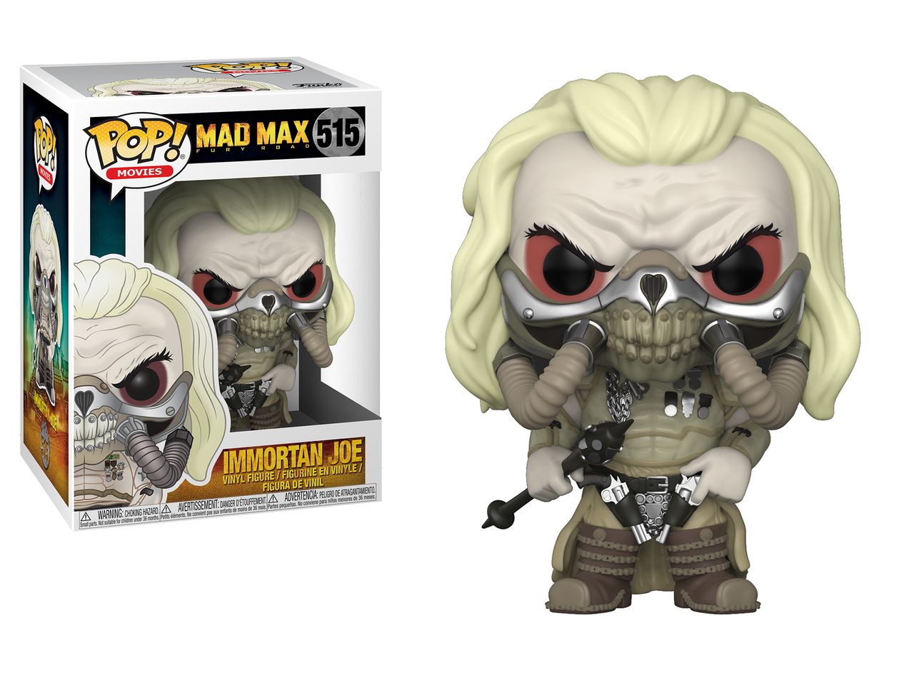 Виниловая фигурка Funko POP! Безумный Макс - Несмертный Джо (Mad Max -  Immortan Joe)