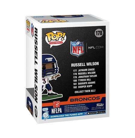 Фигурка Funko POP! NFL - Расселл Уилсон (Denver Broncos - Russell Wilson) изображение 3