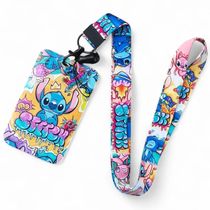 Картхолдер Стич - Лило и Стич Stitch, пластик 11х6,8 см, 48 см