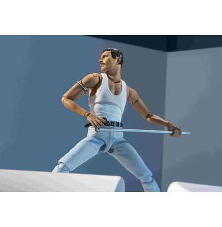 Фигурка Фредди Меркьюри в костюме с концерта Live Aid (Freddie Mercury - Aid Ver) изображение 3