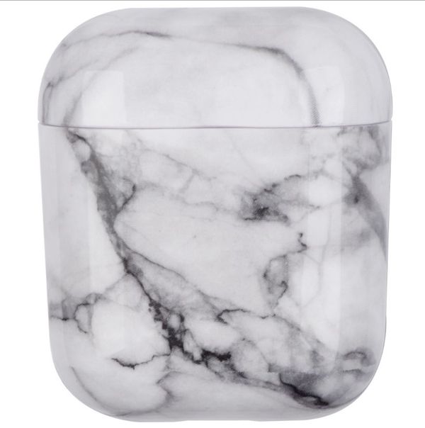 Чехол для Airpods Мрамор, серый
