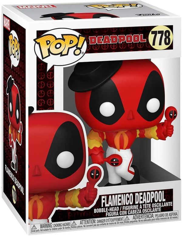 Фигурка Funko POP! Дэдпул танцует фламенко (Flamenco Deadpool) №778