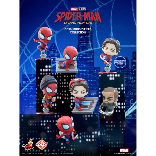 Блайнд-бокс Hot Toys Cosbi - Spider-Man Brand New Day Лицензия 7-11 см изображение 2