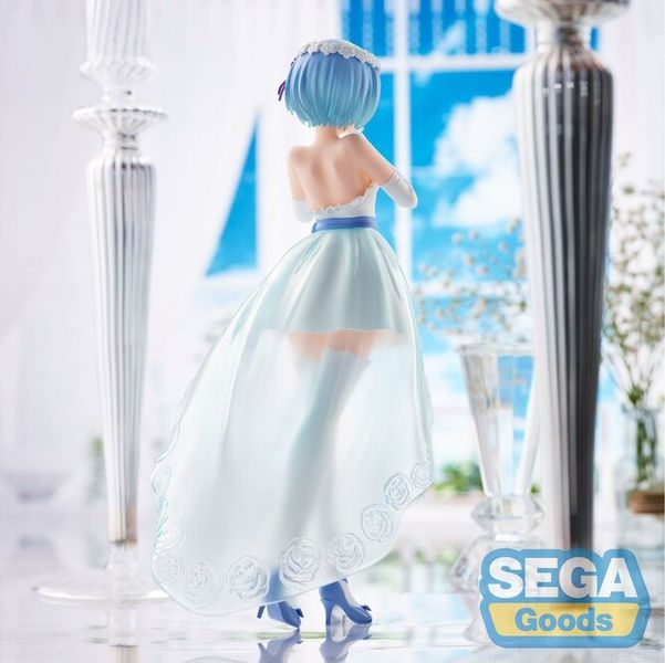 Фигурка Рем в свадебном платье - Жизнь с нуля (Re:Zero - Rem Wedding Dress Ver.) 22 см изображение 3