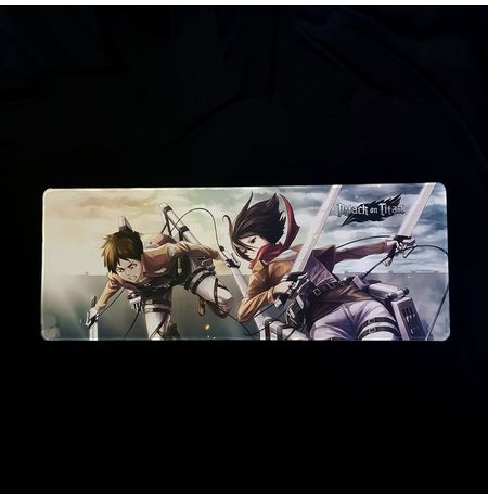 Коврик компьютерный Атака на Титанов - Эрен и Микаса (Attack on Titan)