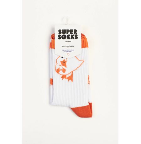 Носки SUPER SOCKS Гусь (размер 35-40) изображение 2