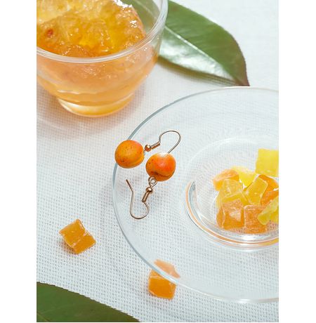 Серьги Абрикос изображение 4