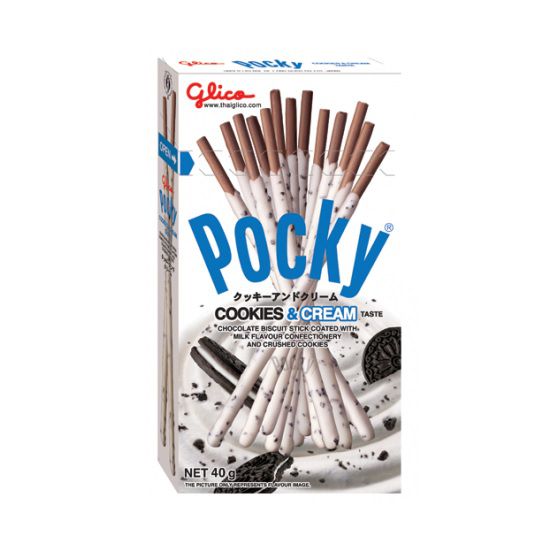 Pocky Cookies and Cream