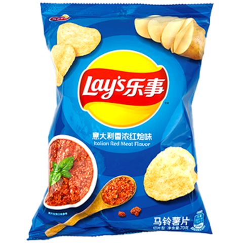 Чипсы Lay's со вкусом итальянского мяса
