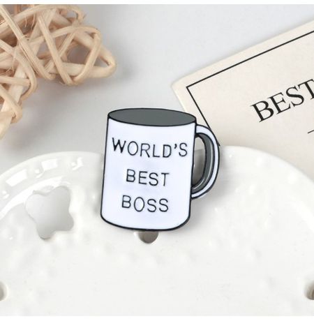 Значок Офис - Кружка World's Best Boss (The Office)