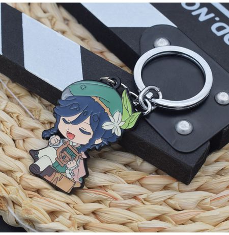 Брелок Геншин Импакт - Венти (Genshin Impact - Venti) 5х3 см металл изображение 2