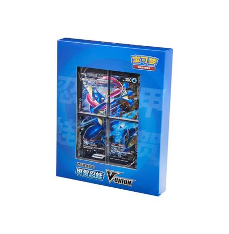 Коллекционный бокс Pokemon TCG Greninja  V-UNION, китайский - 4 карты и биндер