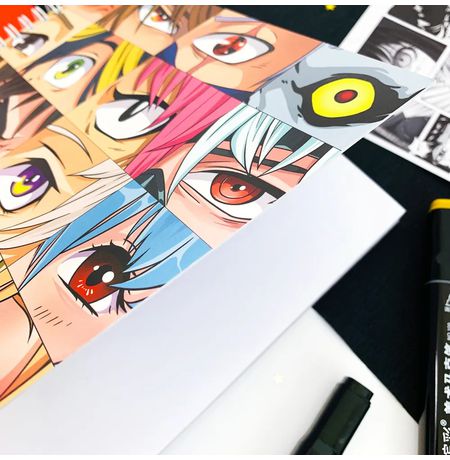 Скетчбук Аниме Глаза изображение 3
