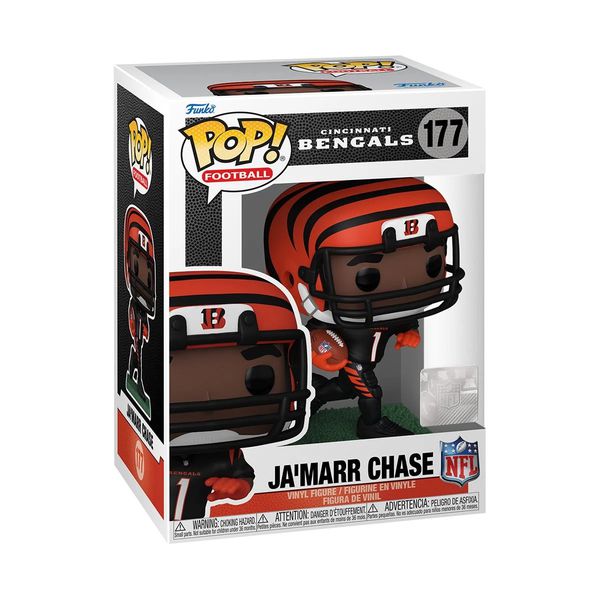 Фигурка Funko POP! NFL - Джамарр Чейз (Cincinnati Bengals - Ja'Marr Chase)