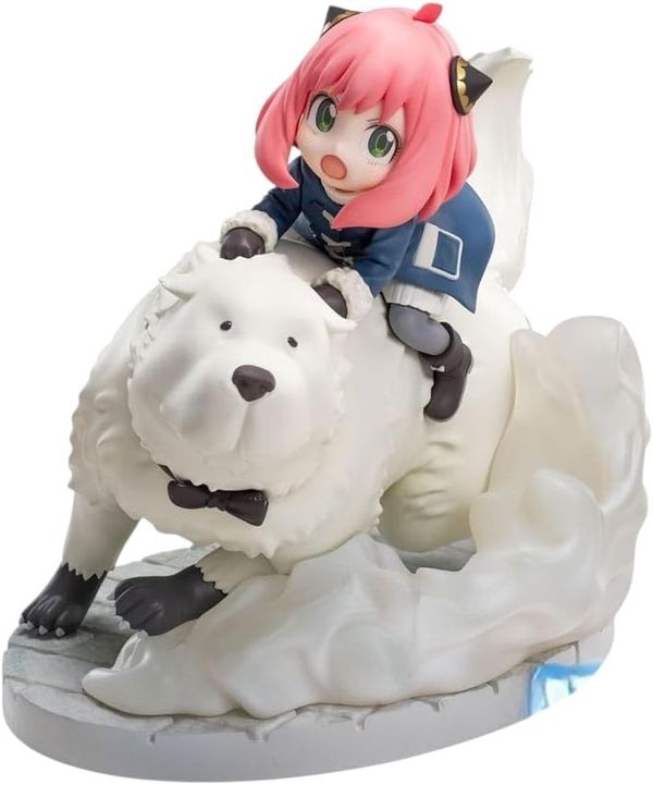 Фигурка Семья Шпионов - Аня и Бонд (Spy х Family - Anya Forger & Bond Mission Extend) 16 см лицензия