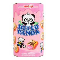 Печенье Meiji hello Panda клубничное 45 г