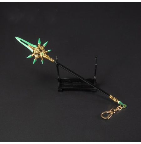 Брелок Геншин Импакт - Нефритовый Коршун (Genshin Impact) с подставкой 22 см