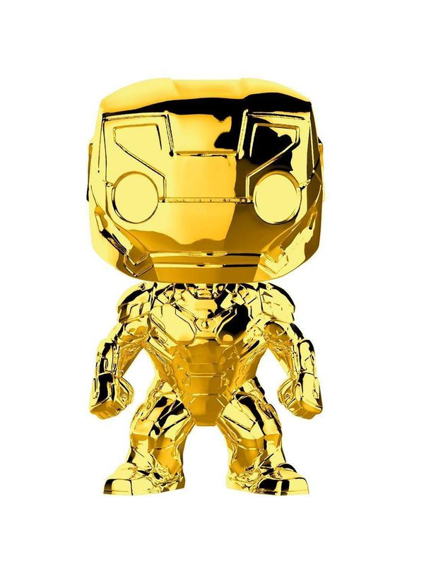 Фигурка-башкотряс Funko POP! Железный Человек - золотой (Iron Man Gold - Marvel Studios 10) изображение 2