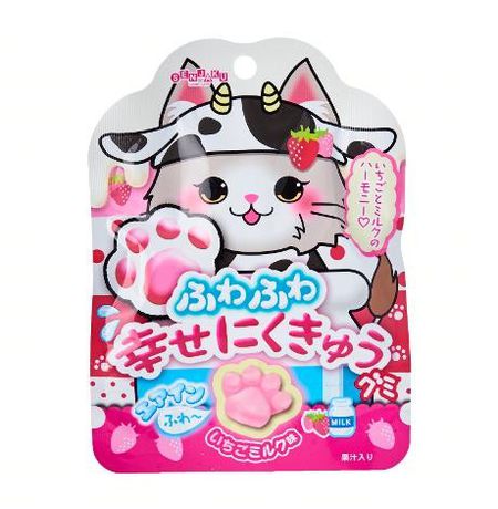 Мармелад Senjaku Счастливые Лапки, клубника с молоком 30 г