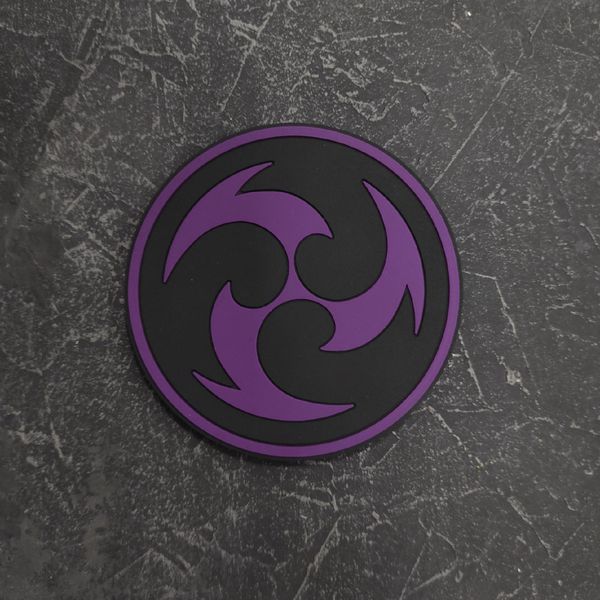 Подставка (костер под бокал) Genshin Impact - Электро элемент