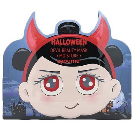 Маска для лица Halloween Devil Beauty, с гиалуроновой кислотой