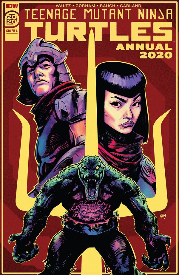 Teenage Mutant Ninja Turtles Annual 2020 обложка А