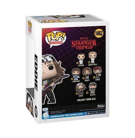 Фигурка Funko POP! Очень странные дела - Эдди с гитарой (Stranger Things - Eddie with Guitar) изображение 3