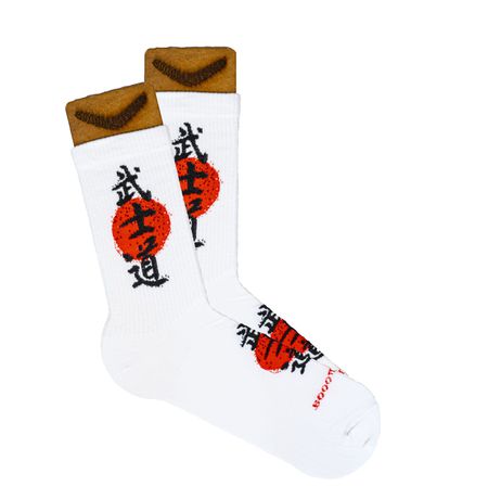 Носки Путь воина, белый