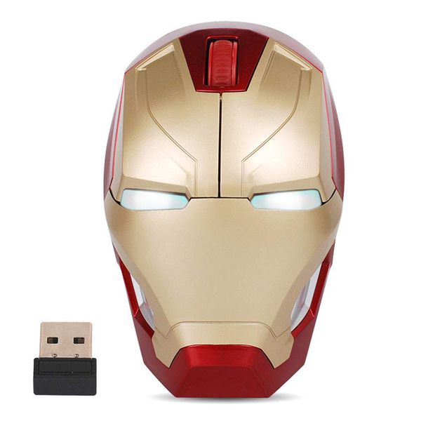 Беспроводная мышь Железный Человек - Гражданская война Marvel (Iron Man Civil War 2.4G)