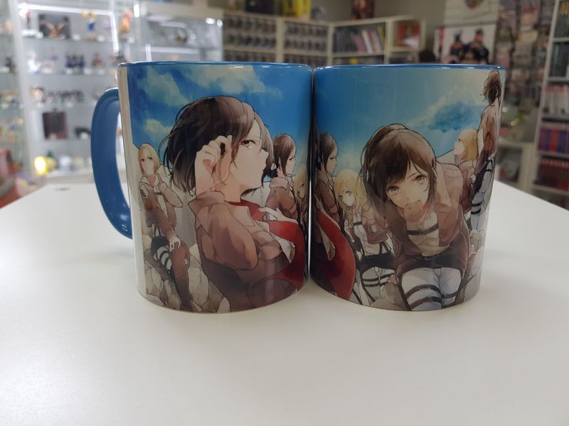Кружка Атака Титанов - Девушки (Attack on Titan)