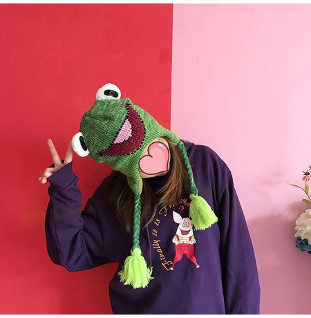 Шапка Кермит Улица Сезам (Kermit Sesame Street) изображение 3