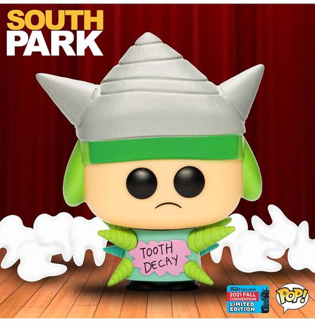 Фигурка Funko POP! Южный Парк - Кайл Кариес Эксклюзив (South Park Kyle As Tooth Decay NYCC 2021 Exc) изображение 4