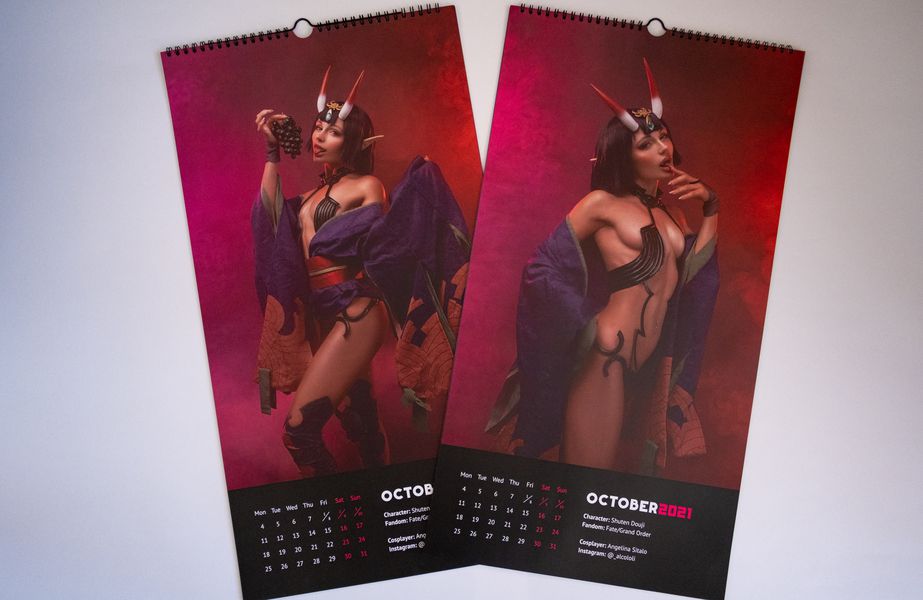 Календарь Sexy Geek Girls Photos 2021, 24 фото изображение 5