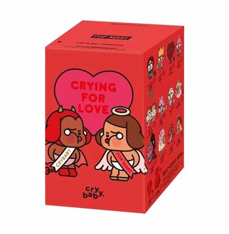 Случайная фигурка POP MART CRYBABY Crying For Love 7-10 см лицензия изображение 2