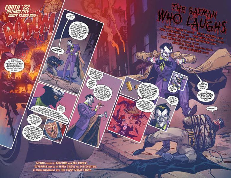 Batman Who Laughs #1 (Dark Nights Metal) (вторая печать) изображение 3