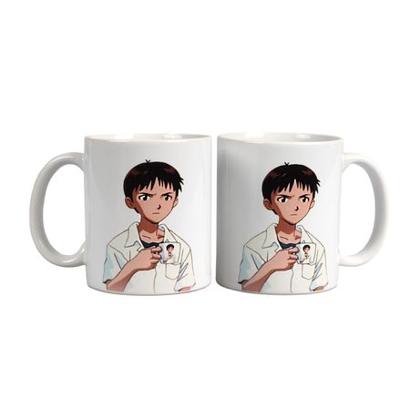 Кружка Синдзи Икари - Евангелион (Neon Genesis Evangelion)
