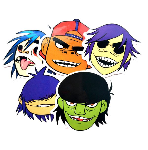 Стикеры Gorillaz