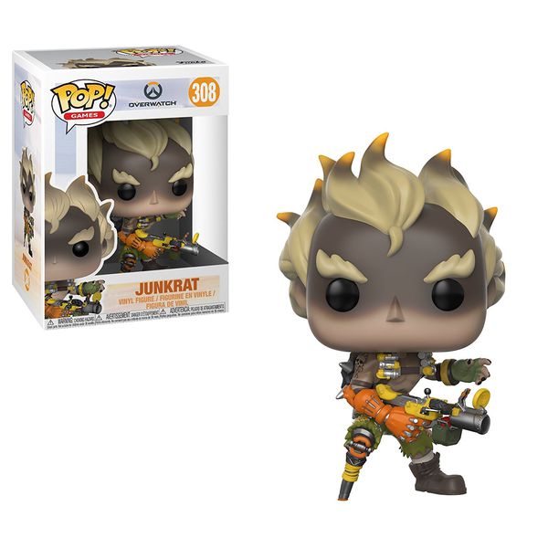 Виниловая фигурка Funko POP! Крысавчик Overwatch (Junkrat)